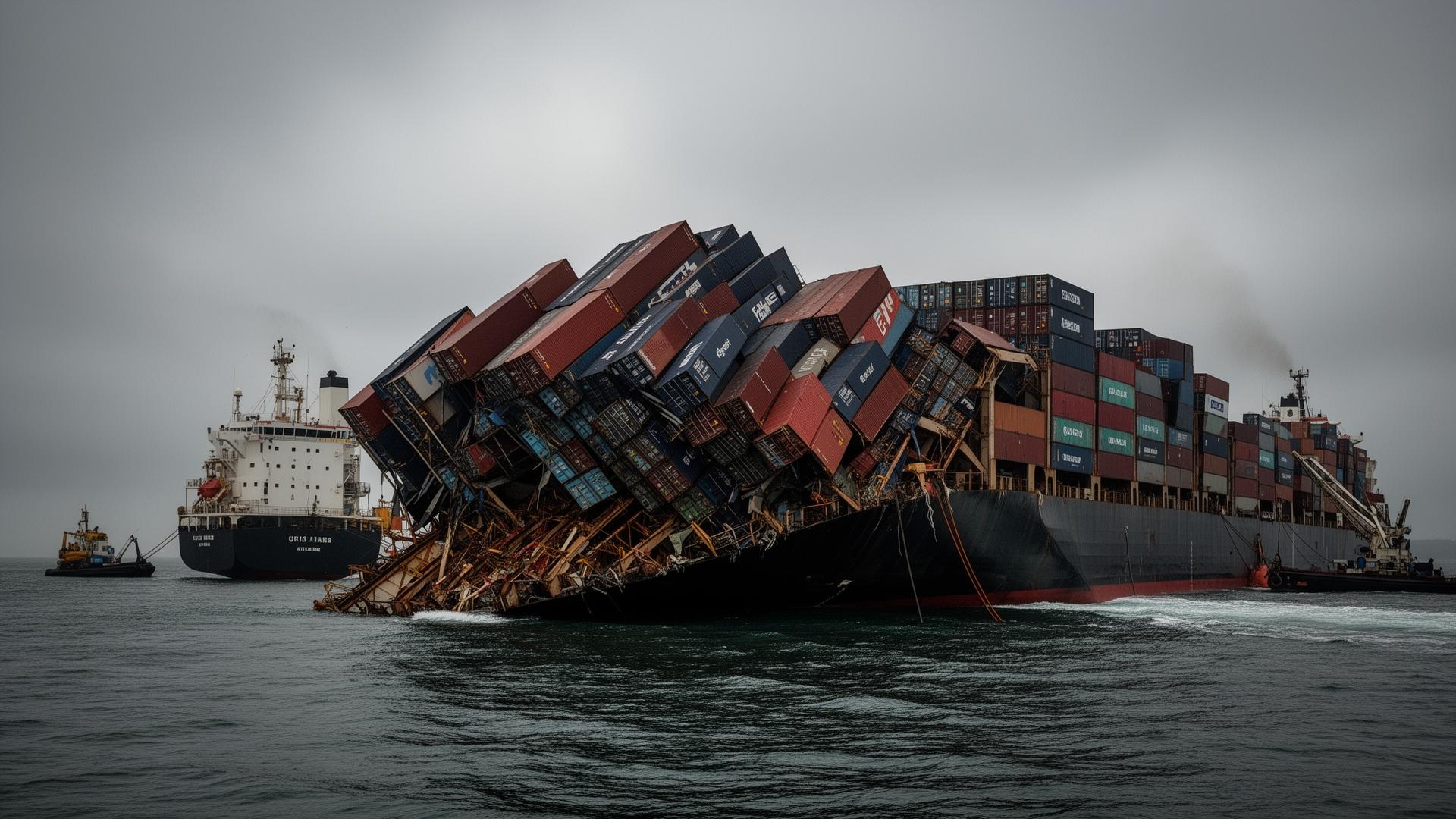 Container collapse incident